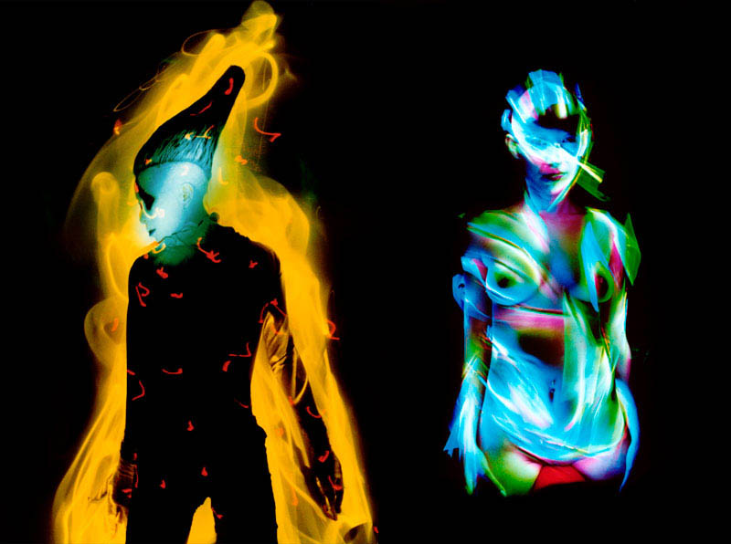 Patrick Rochon is a Light Painting Master his amazingly stylized and 