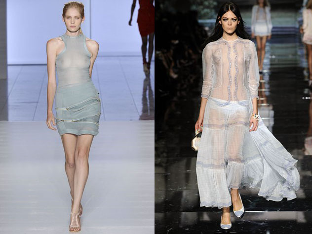 A lot of celebrities are starting to wear sheer dresses Fashionising did a