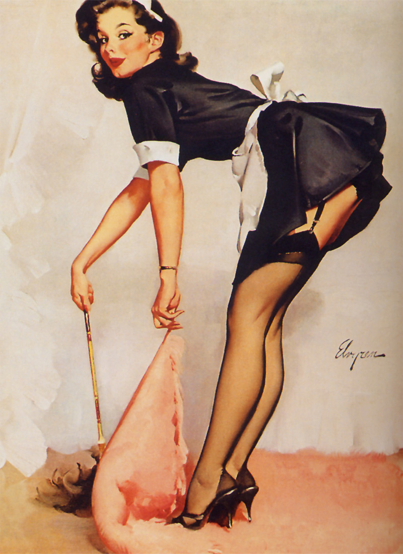 Gil Elvgren Pin Up Illustrator Trendland 6998