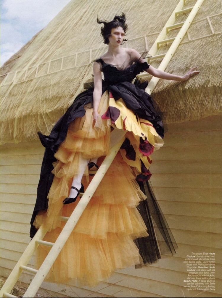 Karlie Kloss by Tim Walker for Vogue India November 2010 Trendland 