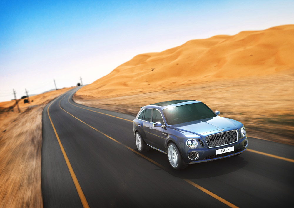BACK TO Exclu The EXP 9 F Bentley SUV