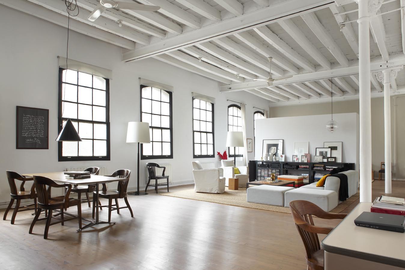Unique Loft Industrial Style for Living room