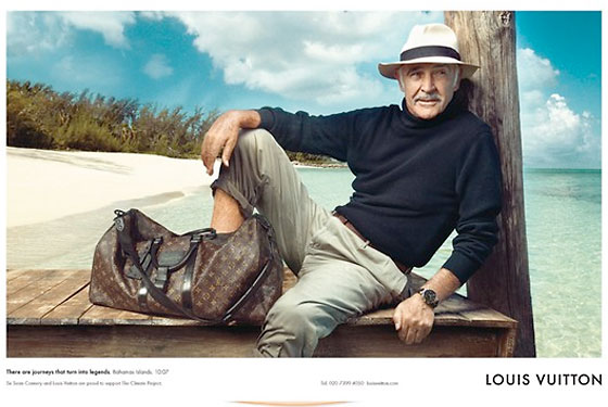 Sean Connery's New Louis Vuitton Ad
