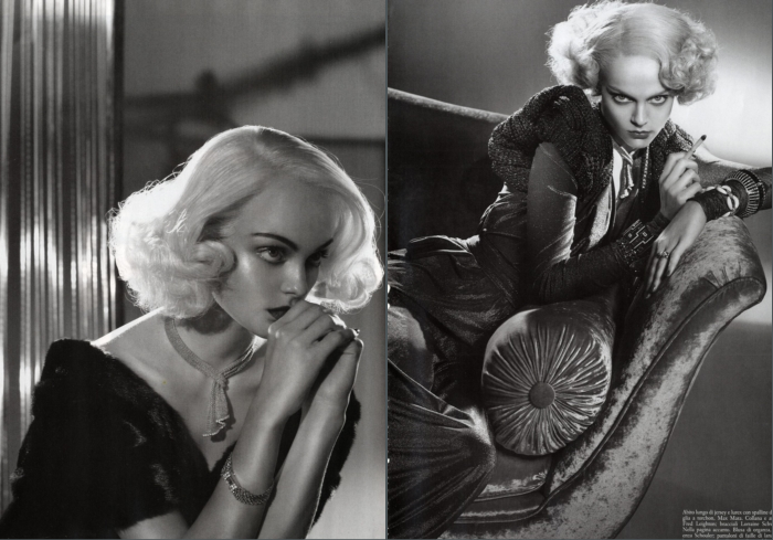 Viktoriya Sasonkina by Steven Meisel for Vogue Italia