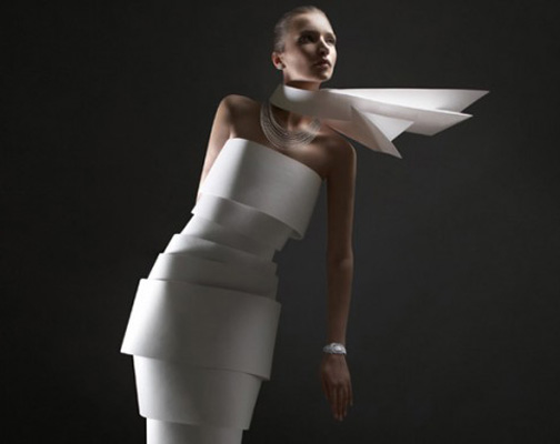 Paper Dresses Might Just Be the Next Hot Trend - BridalTweet Wedding ...