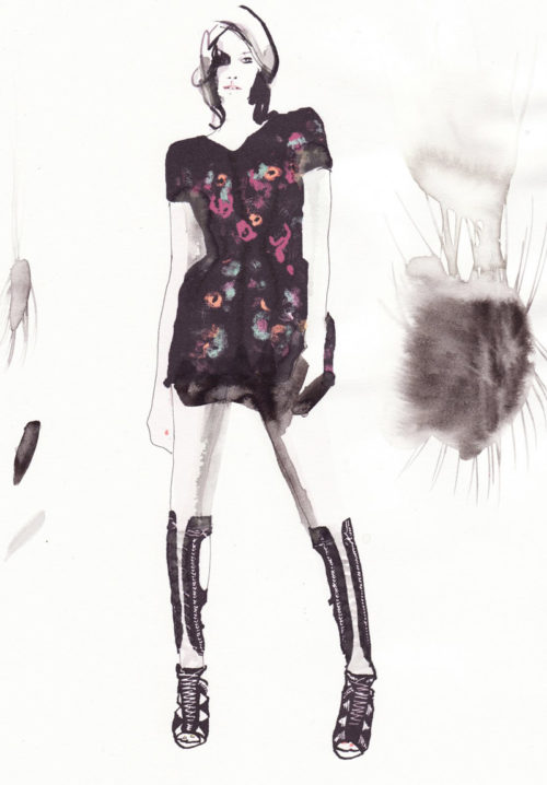 Francesca Waddell Fashion Illustrations