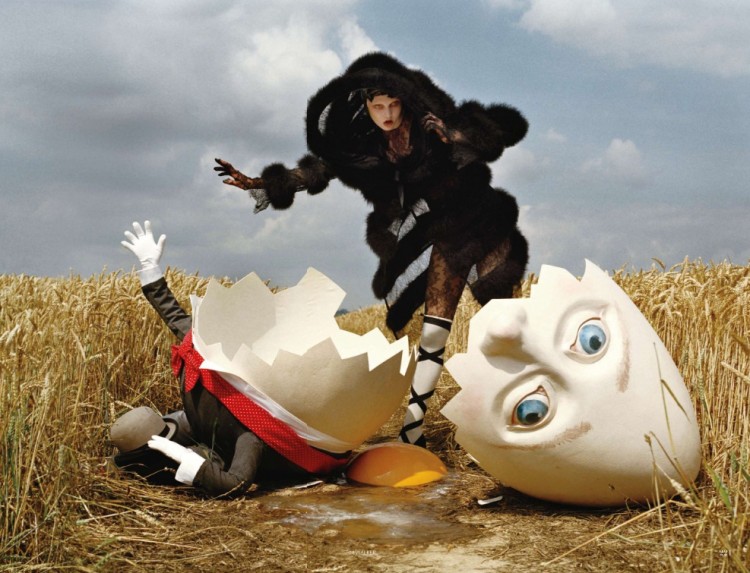 Karlie Kloss by Tim Walker for Vogue India x