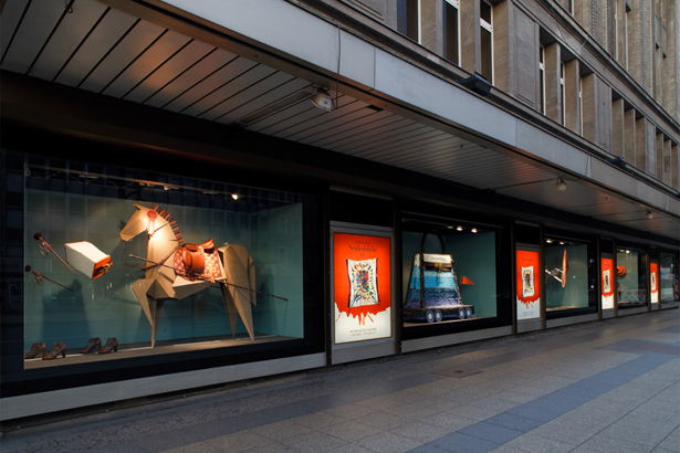 Le Parade Hermes Windows by Sarah Illenberger