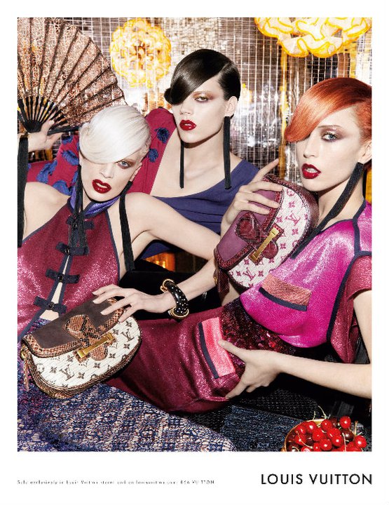 2011 Louis Vuitton High Jewellery Collection vintage print Ad