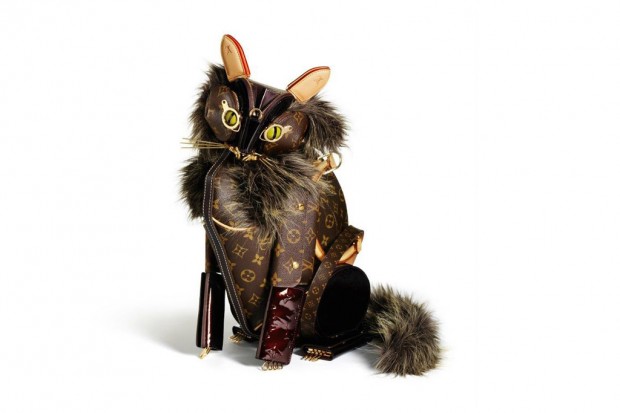 Artist Billie Achilleos's Animal Sculptures Made From Vuitton Bags -  BagAddicts Anonymous