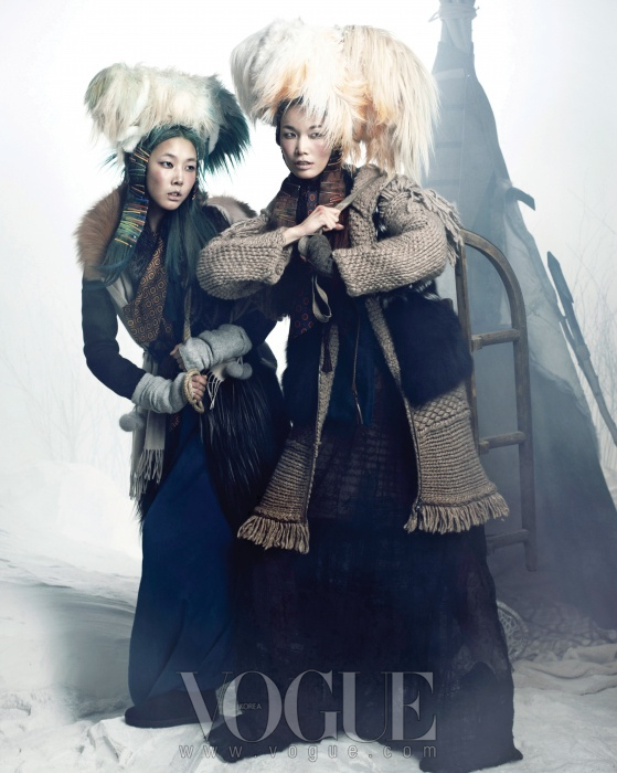 Sherpa-Chic Photography : Vogue Korea 'Queen of Snow