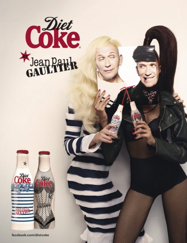 jean paul gaultier diet coke