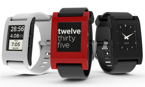 pebble e paper watch