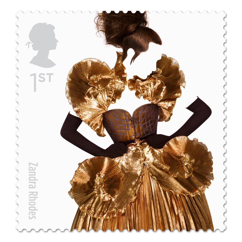 great british fashion stamp