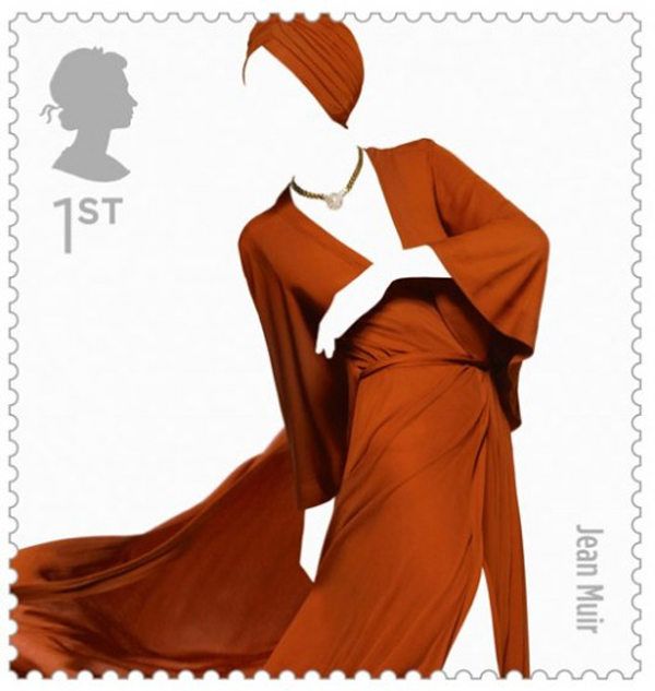 great british fashion stamp