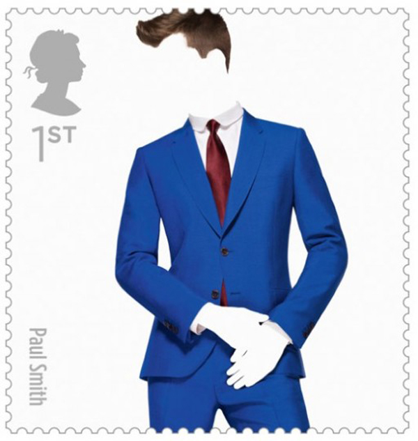 great british fashion stamp