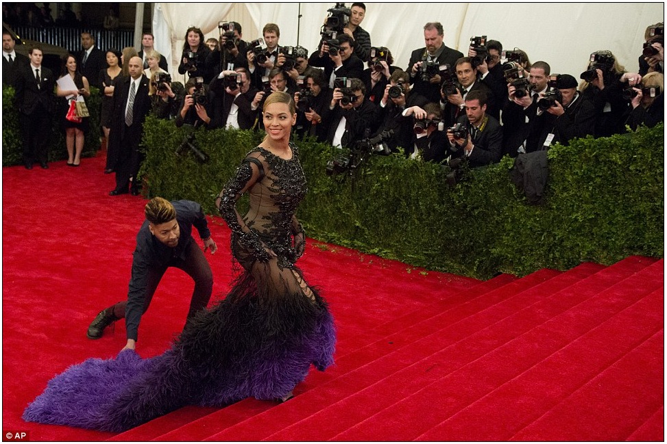 met ball red carpet