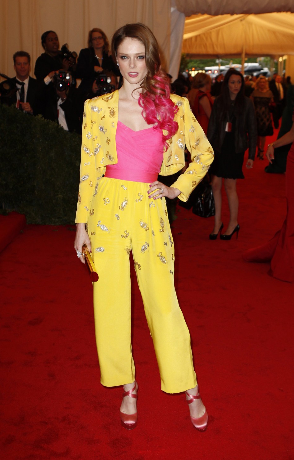 met ball red carpet