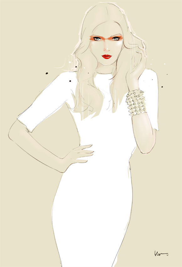 floyd grey fashion illustrations