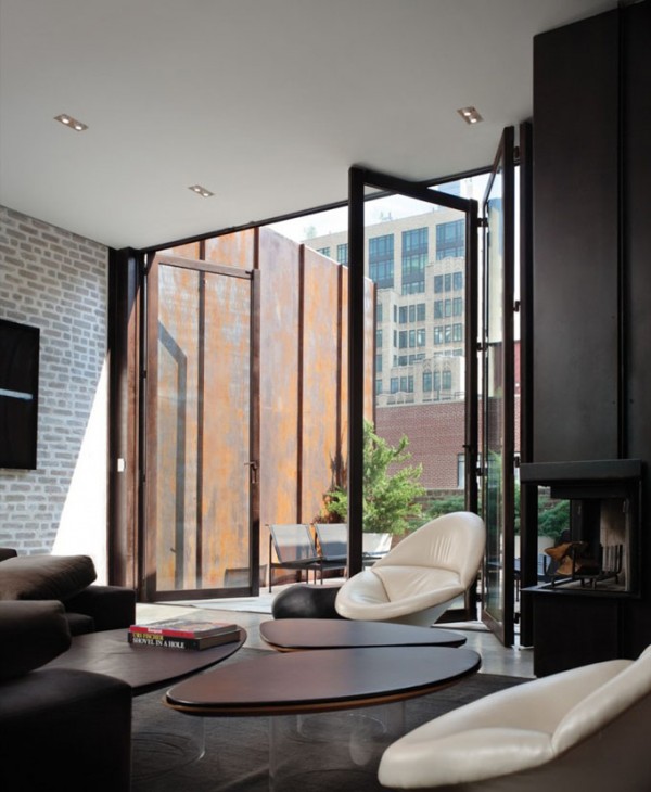 trendhome inverted warehouse townhouse new york