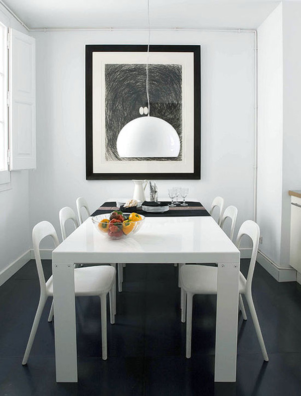 trendhome white apartment barcelona