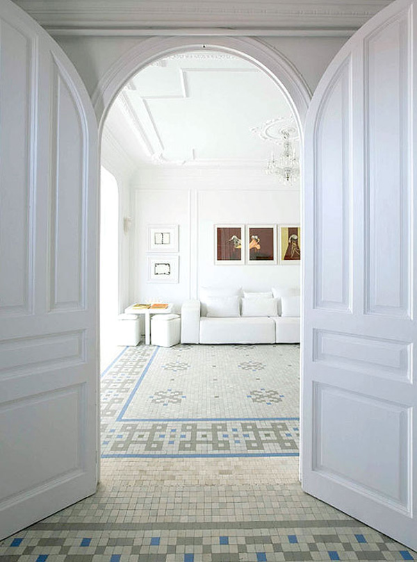 trendhome white apartment barcelona