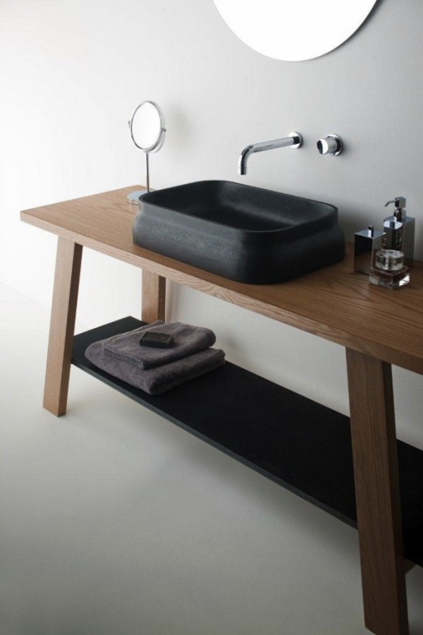 Omvivo Latis bathroom collection on flodeau.com x