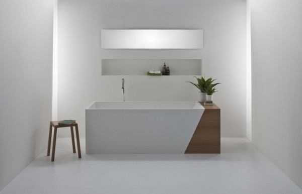 Omvivo Latis bathroom collection on flodeau.com