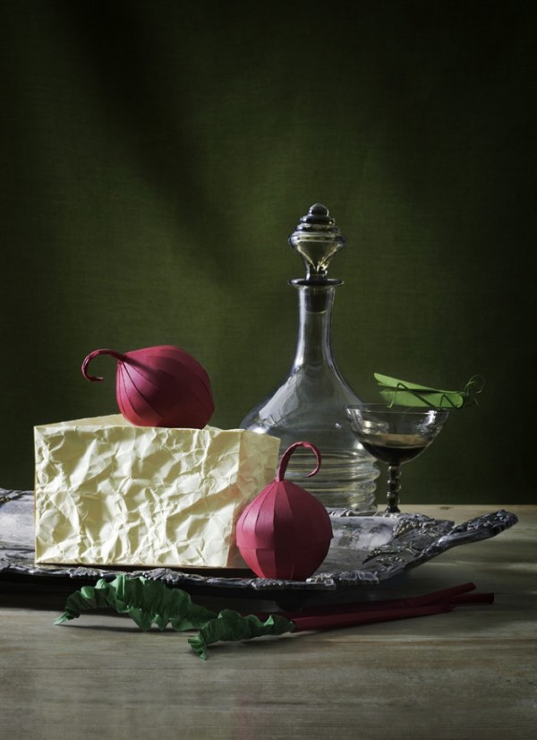 Paper Still Life Agnes Cecilia Fideli Siri Charlotte Sundqvist cheese