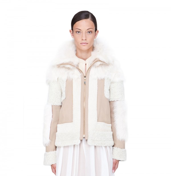 Chloe Reversible shearling jacket