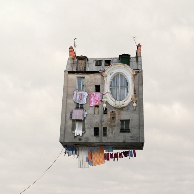 Flying Houses Laurent Chehere