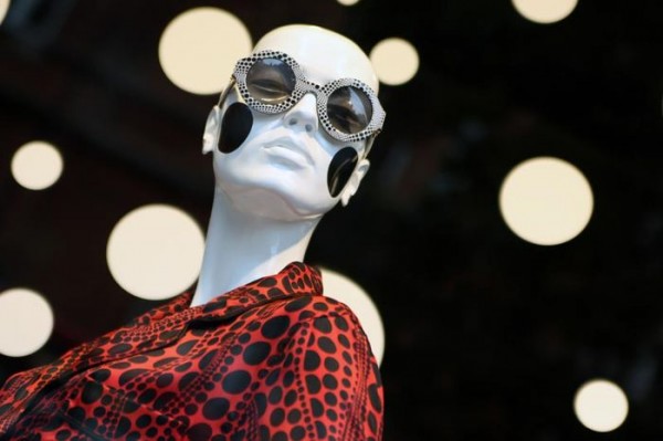 Yayoi Kusama Selfridges Window Takeover