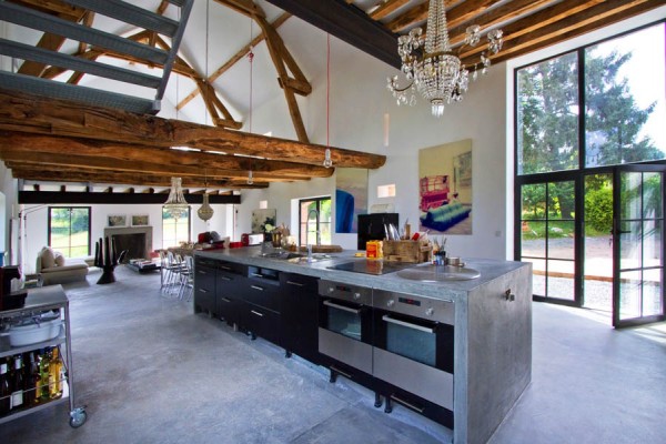 french barn converted into house