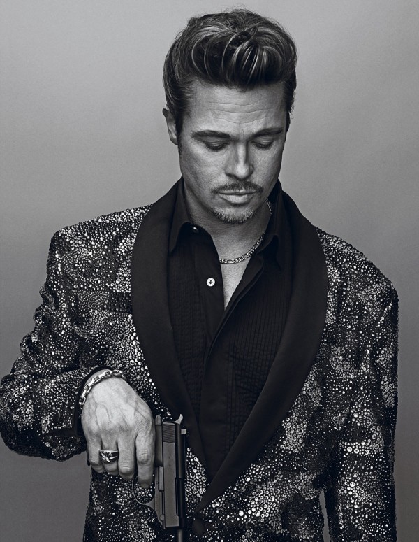 brad pitt by steven klein interview magazine
