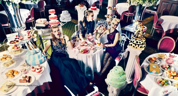 harrods fashion food digital campaign