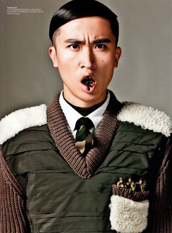 military portraits gq china