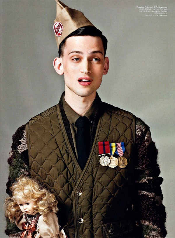 military portraits gq china