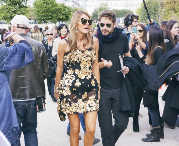 pfw street style annadellorusso