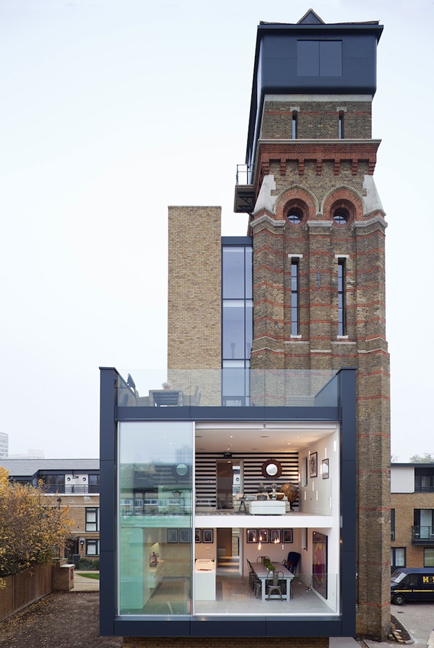 Water Tower Turned London Residence
