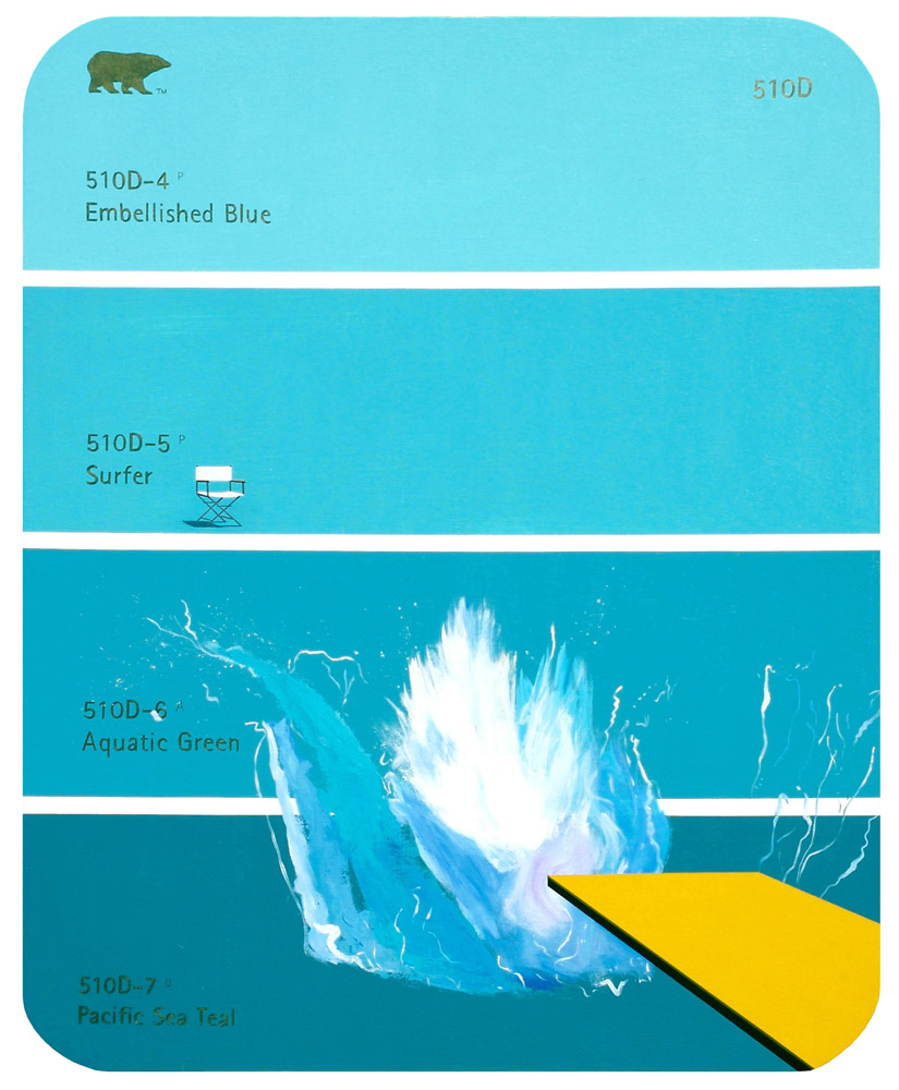 D Hockney Splash