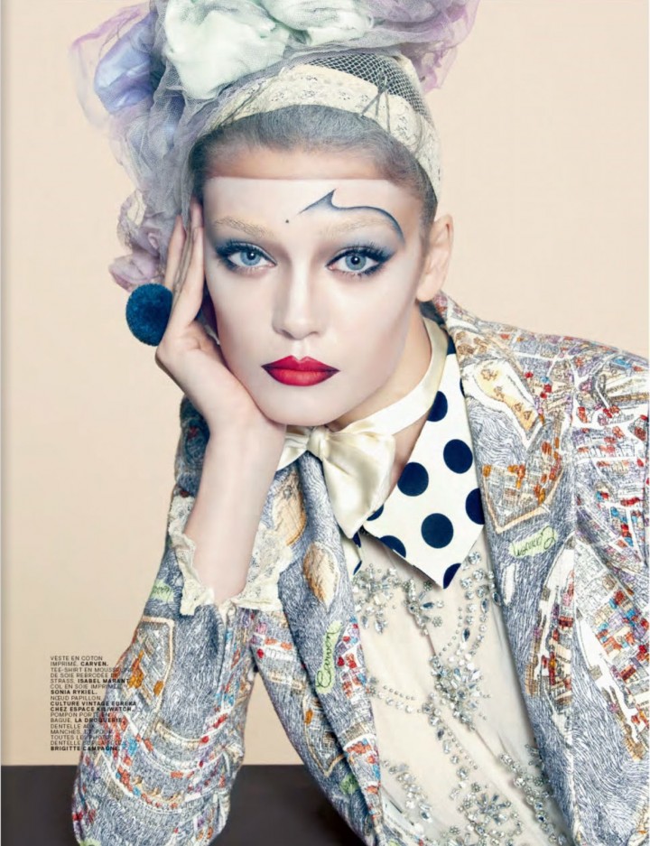 Diana Moldovan by Timur Celikdag for Jalouse February x