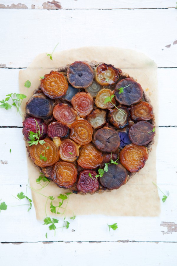 cannelle et vanielle beetroot tarte