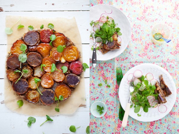 cannelle et vanielle beetroot tarte