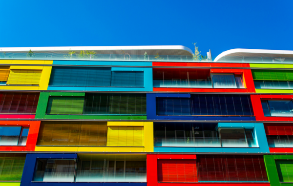 Contemporary Building Blocks: Color Blocked Architecture