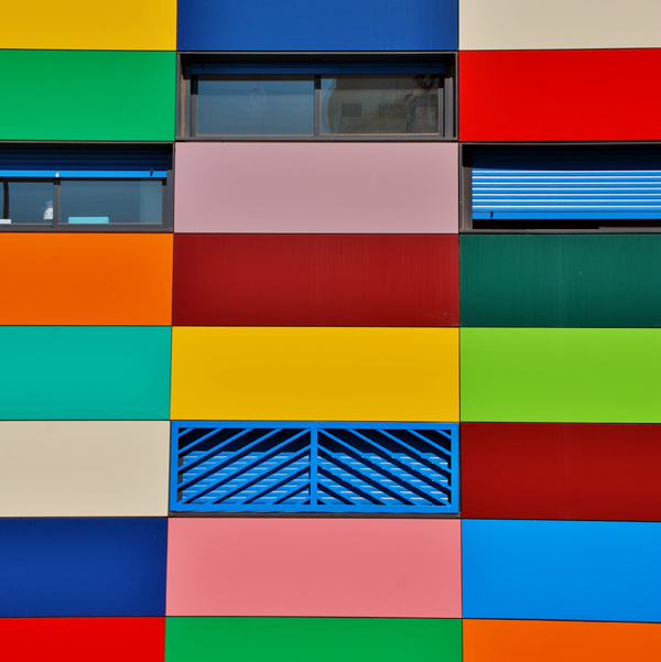 Contemporary Building Blocks: Color Blocked Architecture