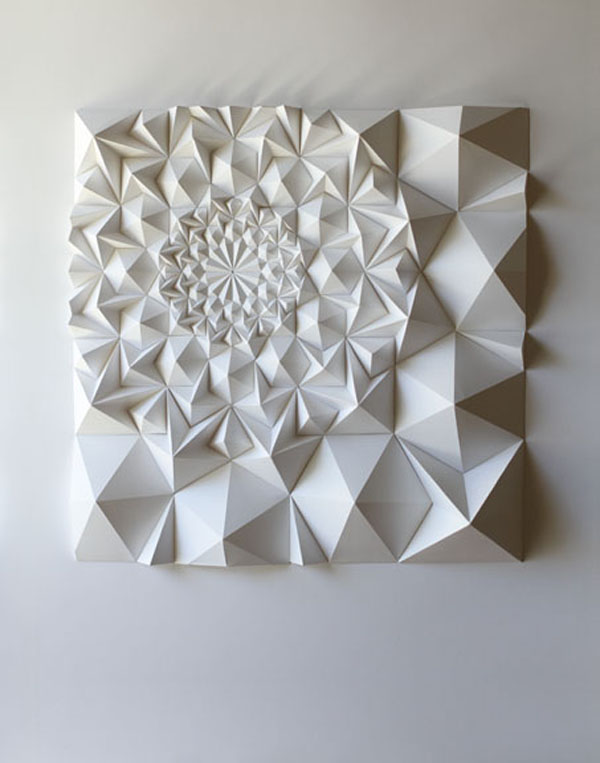 matt shlian paper sculptures