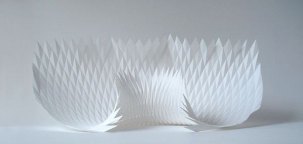 matt shlian paper sculptures