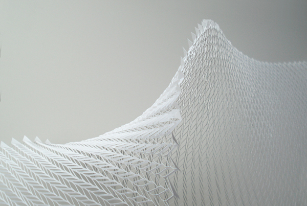 matt shlian paper sculptures