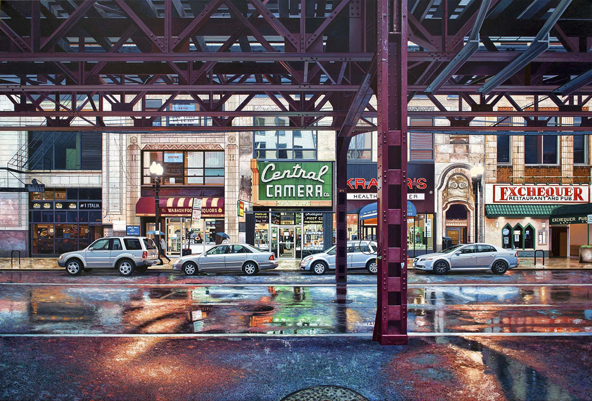 nathan walsh new york photorealistic paintings