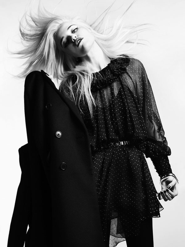 Sky Ferreira For Saint Laurent Pre-Fall 2013